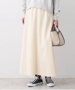 Dessin / デッサン ロング・マキシ丈スカート | 【ウエストゴム/洗える】フィブリルソフトAラインスカート