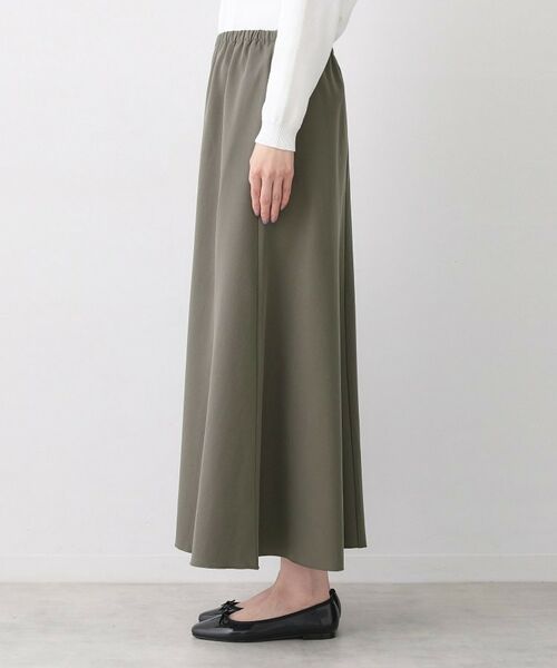 Dessin / デッサン ロング・マキシ丈スカート | 【ウエストゴム/洗える】フィブリルソフトAラインスカート | 詳細10