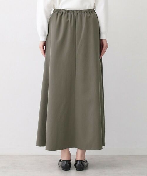 Dessin / デッサン ロング・マキシ丈スカート | 【ウエストゴム/洗える】フィブリルソフトAラインスカート | 詳細11
