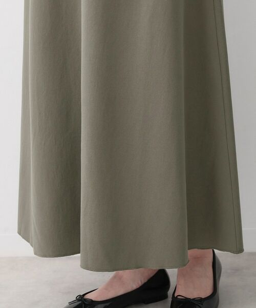 Dessin / デッサン ロング・マキシ丈スカート | 【ウエストゴム/洗える】フィブリルソフトAラインスカート | 詳細13