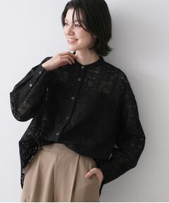 Dessin / デッサン シャツ・ブラウス | スクエアレースシャツ