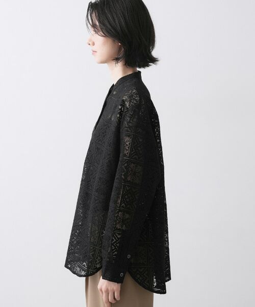 Dessin / デッサン シャツ・ブラウス | スクエアレースシャツ | 詳細10