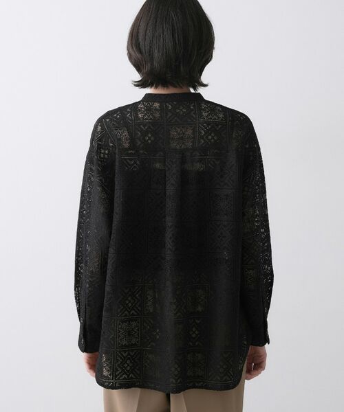 Dessin / デッサン シャツ・ブラウス | スクエアレースシャツ | 詳細11