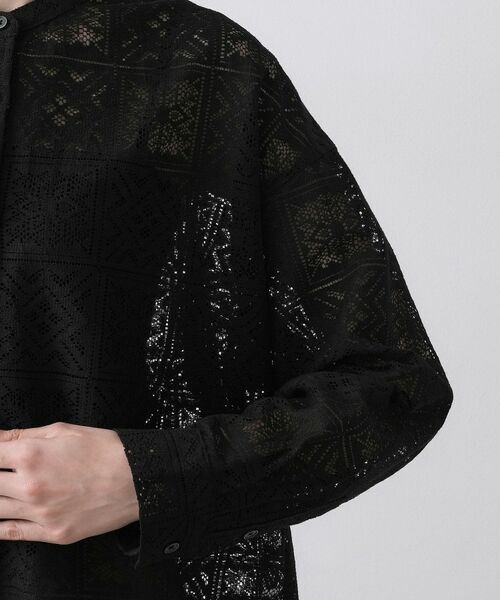 Dessin / デッサン シャツ・ブラウス | スクエアレースシャツ | 詳細13