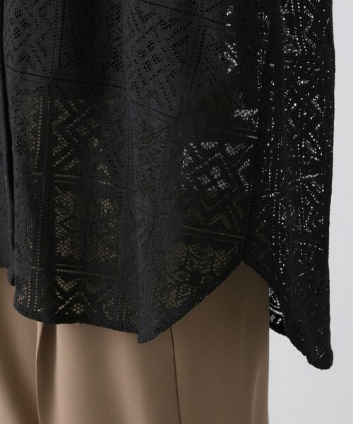 Dessin / デッサン シャツ・ブラウス | スクエアレースシャツ | 詳細14