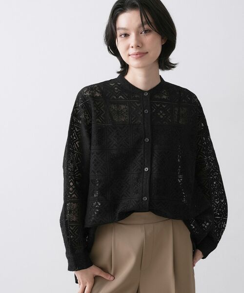 Dessin / デッサン シャツ・ブラウス | スクエアレースシャツ | 詳細6