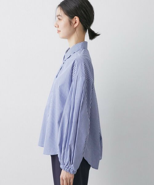 Dessin / デッサン シャツ・ブラウス | 【洗える】バルーンスリーブバンドカラーシャツ | 詳細14