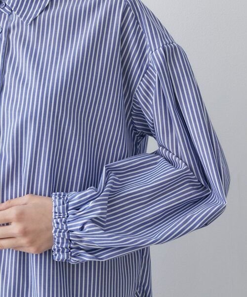 Dessin / デッサン シャツ・ブラウス | 【洗える】バルーンスリーブバンドカラーシャツ | 詳細18