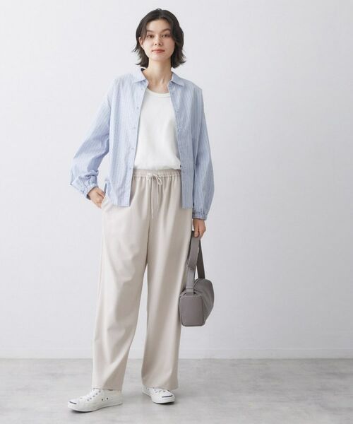 Dessin / デッサン シャツ・ブラウス | 【洗える】バルーンスリーブバンドカラーシャツ | 詳細7