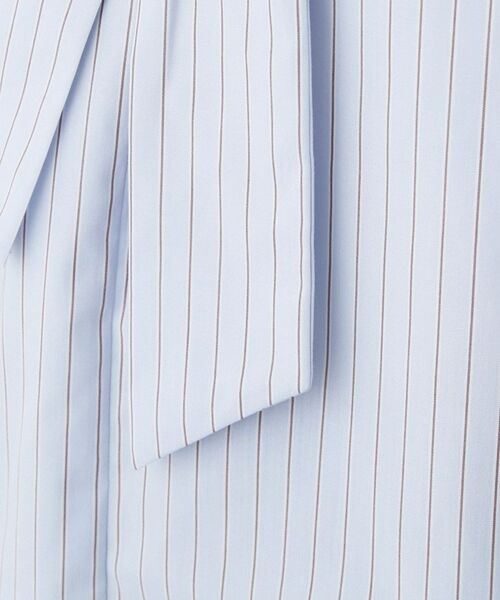 Dessin / デッサン シャツ・ブラウス | 【洗える】フリルボウタイストライプブラウス | 詳細8
