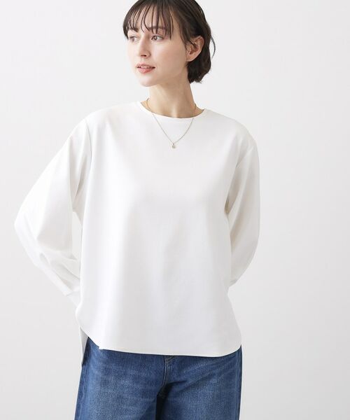 Dessin / デッサン シャツ・ブラウス | ジョーゼットTシャツブラウス | 詳細1