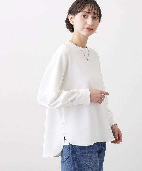 Dessin / デッサン シャツ・ブラウス | ジョーゼットTシャツブラウス | 詳細2