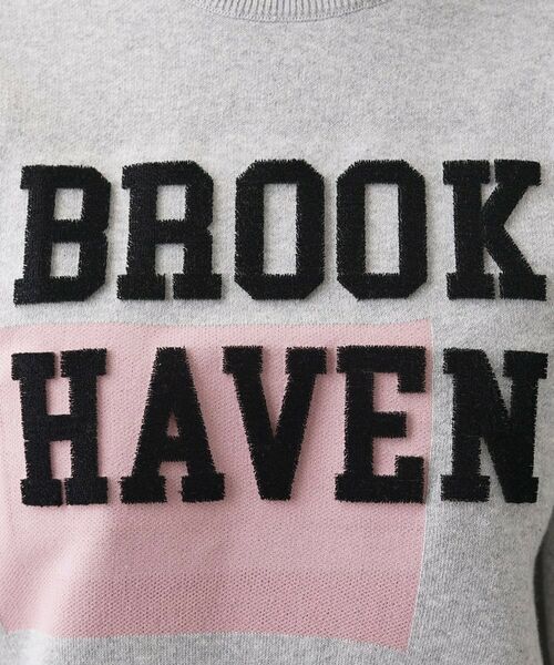 Dessin / デッサン ニット・セーター | 【ユニセックス/洗える】ロゴコットンジャカード | 詳細12