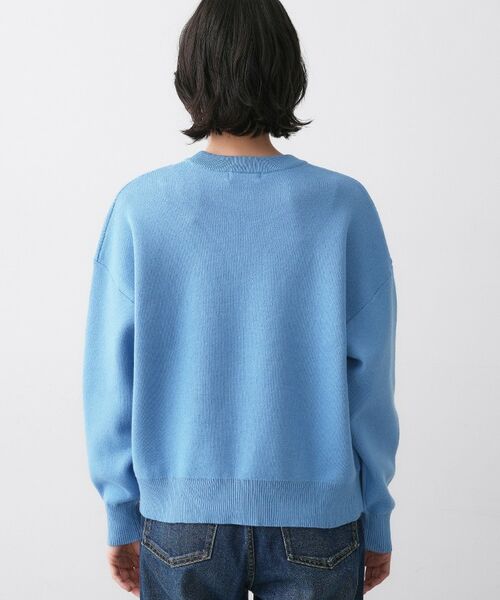 Dessin / デッサン ニット・セーター | 【ユニセックス/洗える】ロゴコットンジャカード | 詳細15