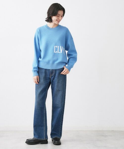 Dessin / デッサン ニット・セーター | 【ユニセックス/洗える】ロゴコットンジャカード | 詳細3