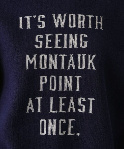 Dessin / デッサン ニット・セーター | 【ユニセックス/洗える】ロゴコットンジャカード | 詳細8