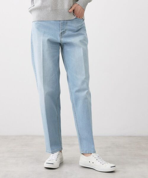 Dessin / デッサン デニムパンツ | 12OZデニムCALVERTON（サックスブルー(090)）