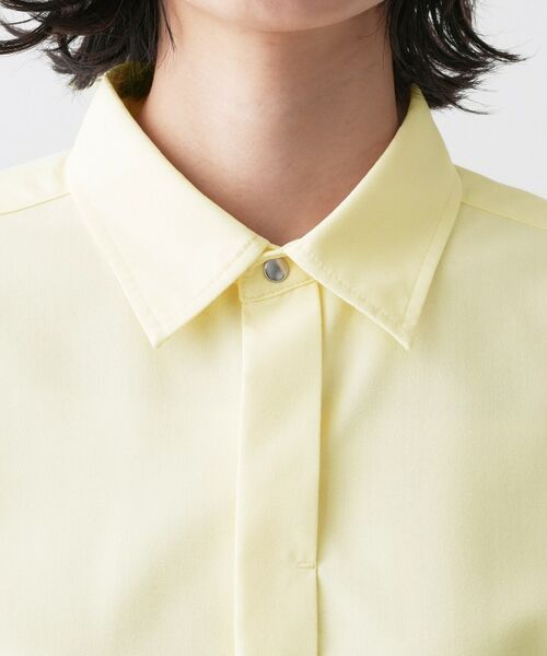 Dessin / デッサン シャツ・ブラウス | 【ユニセックス/撥水】コットンライクカラーシャツ | 詳細12