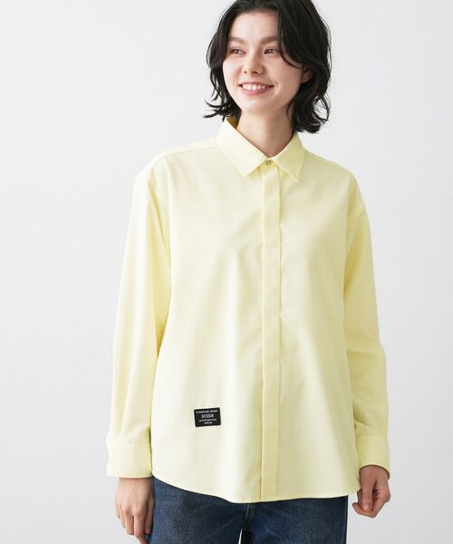 Dessin / デッサン シャツ・ブラウス | 【ユニセックス/撥水】コットンライクカラーシャツ | 詳細5