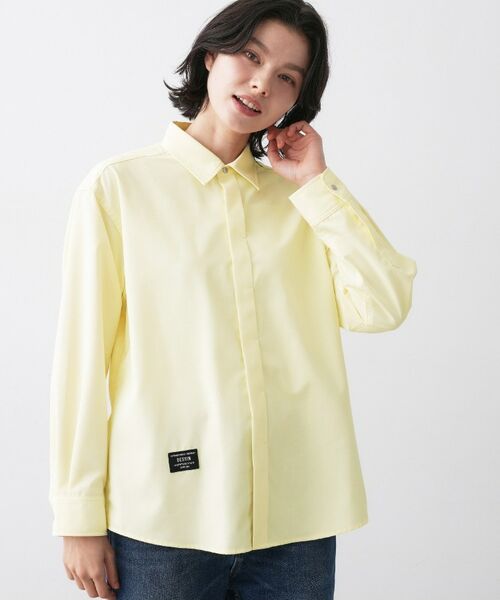 Dessin / デッサン シャツ・ブラウス | 【ユニセックス/撥水】コットンライクカラーシャツ | 詳細6