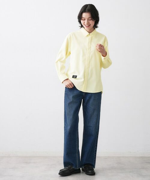 Dessin / デッサン シャツ・ブラウス | 【ユニセックス/撥水】コットンライクカラーシャツ | 詳細7