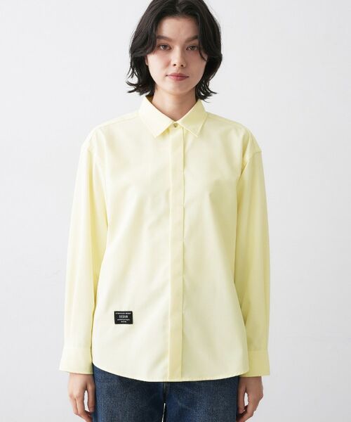 Dessin / デッサン シャツ・ブラウス | 【ユニセックス/撥水】コットンライクカラーシャツ | 詳細9