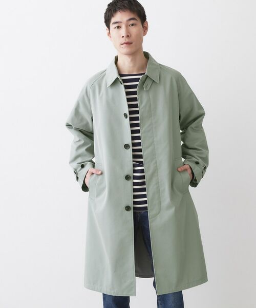 Dessin / デッサン トレンチコート | シャンブレートレンチコート（ブルー(092)）