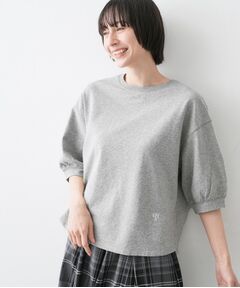 Dessin / デッサン カットソー | 【360度可愛い・洗える】バックヘンリーカットソー5分袖