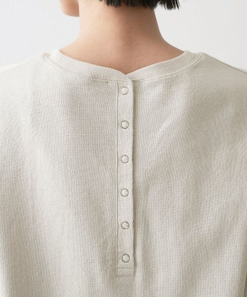 Dessin / デッサン カットソー | 【360度可愛い・洗える】バックヘンリーカットソー5分袖 | 詳細25