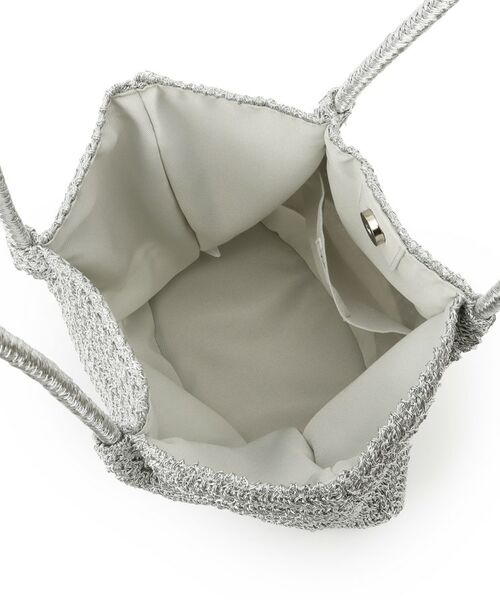 Dessin / デッサン トートバッグ | メタリックヤーンクロッシェバッグ | 詳細10