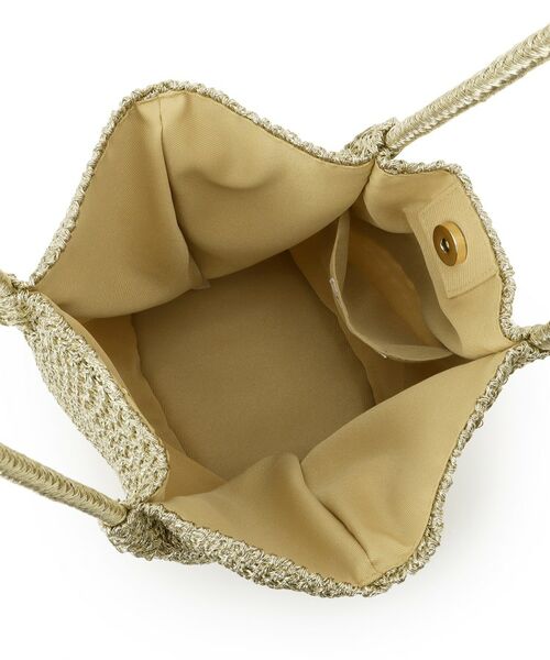 Dessin / デッサン トートバッグ | メタリックヤーンクロッシェバッグ | 詳細11