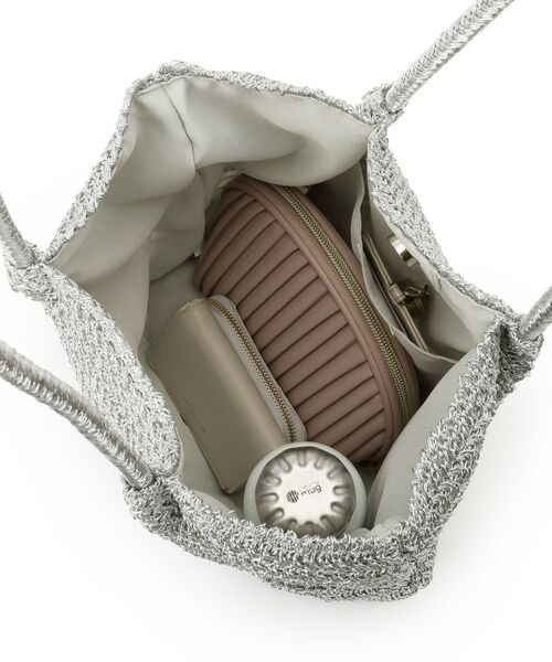 Dessin / デッサン トートバッグ | メタリックヤーンクロッシェバッグ | 詳細12