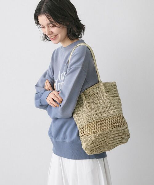Dessin / デッサン トートバッグ | メタリックヤーンクロッシェバッグ | 詳細3
