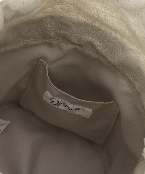 Dessin / デッサン ショルダーバッグ | ストライプ柄バッグコンビバケツショルダー | 詳細13