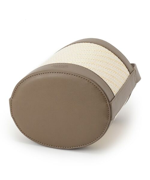 Dessin / デッサン ショルダーバッグ | ストライプ柄バッグコンビバケツショルダー | 詳細9