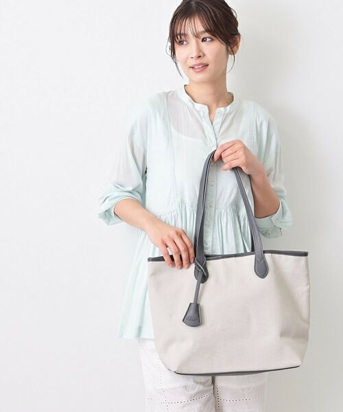 Dessin / デッサン トートバッグ | 【A4収納可】キャンバス×レザー調トート | 詳細1