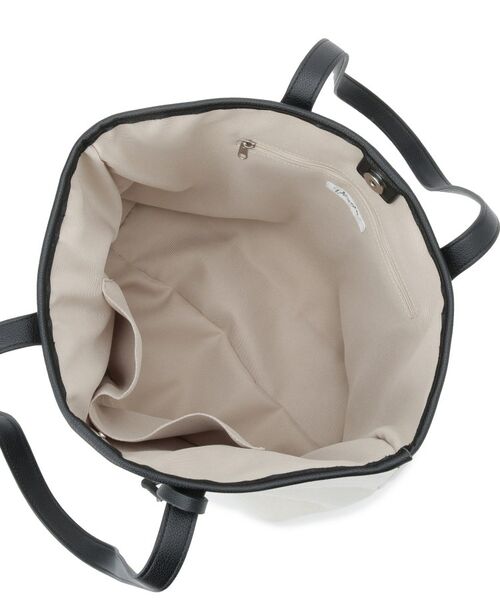 Dessin / デッサン トートバッグ | 【A4収納可】キャンバス×レザー調トート | 詳細10