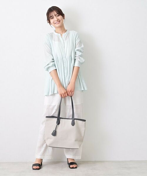 Dessin / デッサン トートバッグ | 【A4収納可】キャンバス×レザー調トート | 詳細2