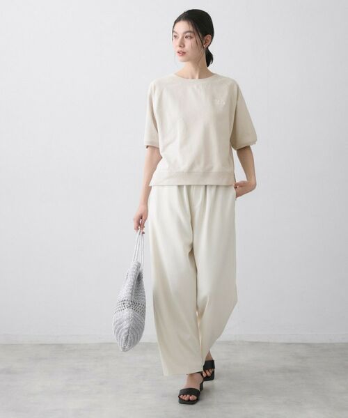 Dessin / デッサン カットソー | ミニ裏毛刺繍ロゴプルオーバー | 詳細11