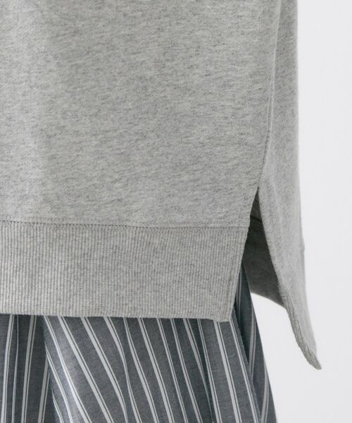 Dessin / デッサン カットソー | ミニ裏毛刺繍ロゴプルオーバー | 詳細18