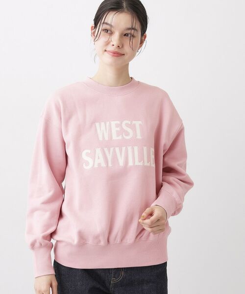 Dessin / デッサン スウェット | オーガニック裏毛スウェット（ピンク(071)）