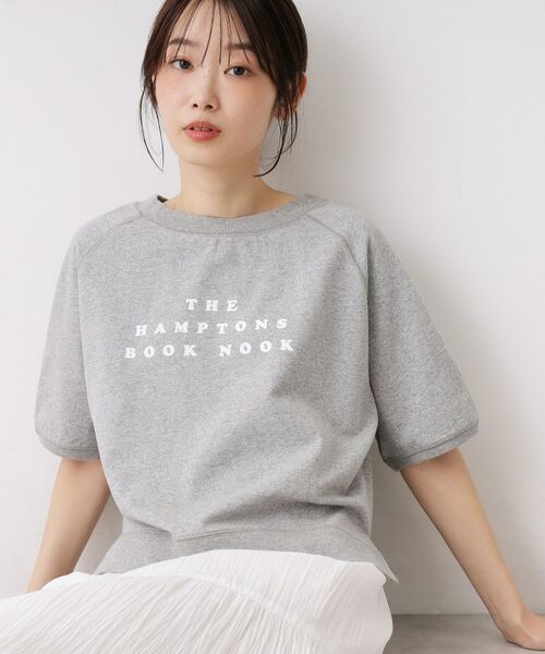 Dessin / デッサン カットソー | フロッキーロゴ 裏毛プルオーバー（グレー(012)）