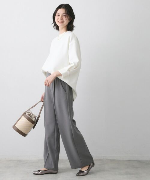 Dessin / デッサン カットソー | 【洗える】8分袖ボンディングカットソー | 詳細3