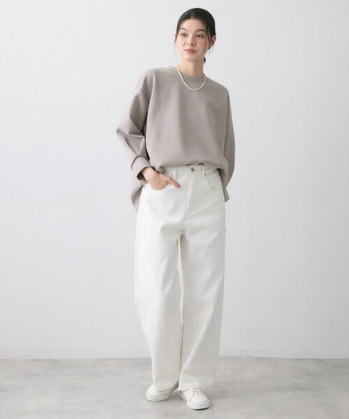 Dessin / デッサン カットソー | 【洗える】8分袖ボンディングカットソー | 詳細6