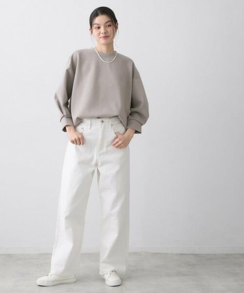 Dessin / デッサン カットソー | 【洗える】8分袖ボンディングカットソー | 詳細7