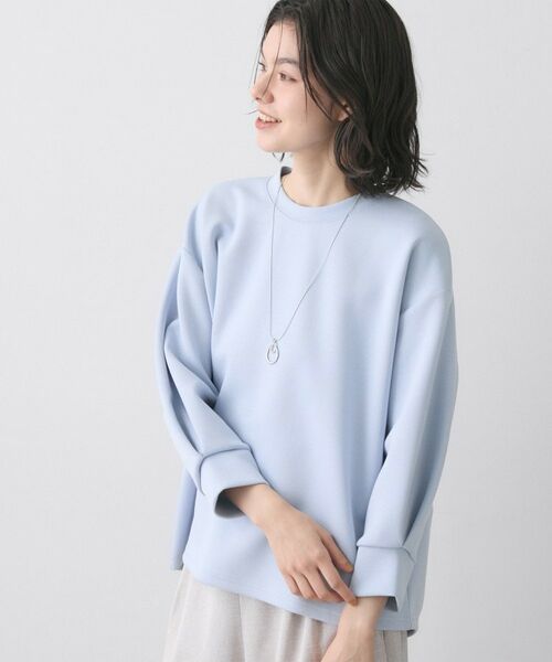 Dessin / デッサン カットソー | 【洗える】8分袖ボンディングカットソー | 詳細9