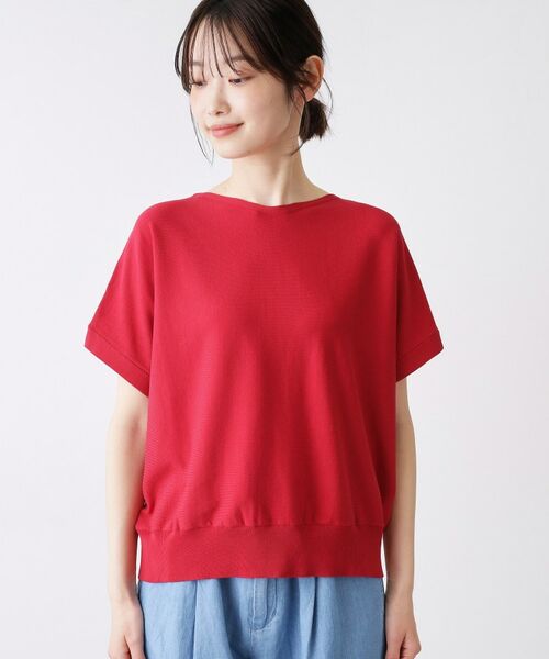 Dessin / デッサン ニット・セーター | 【洗える】後ろボタンフレンチスリーブニット | 詳細17