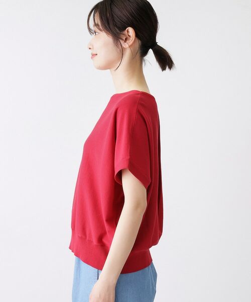 Dessin / デッサン ニット・セーター | 【洗える】後ろボタンフレンチスリーブニット | 詳細18