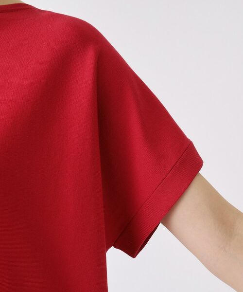 Dessin / デッサン ニット・セーター | 【洗える】後ろボタンフレンチスリーブニット | 詳細25