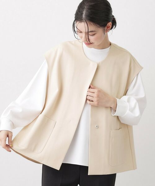 Dessin / デッサン ベスト | ポンチジレ | 詳細1